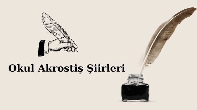 okul akrostiş